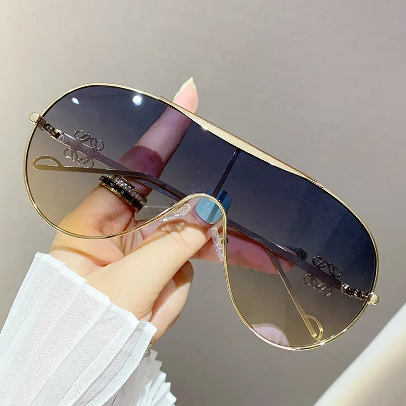 Gradient Aviator Sunglasses variant
