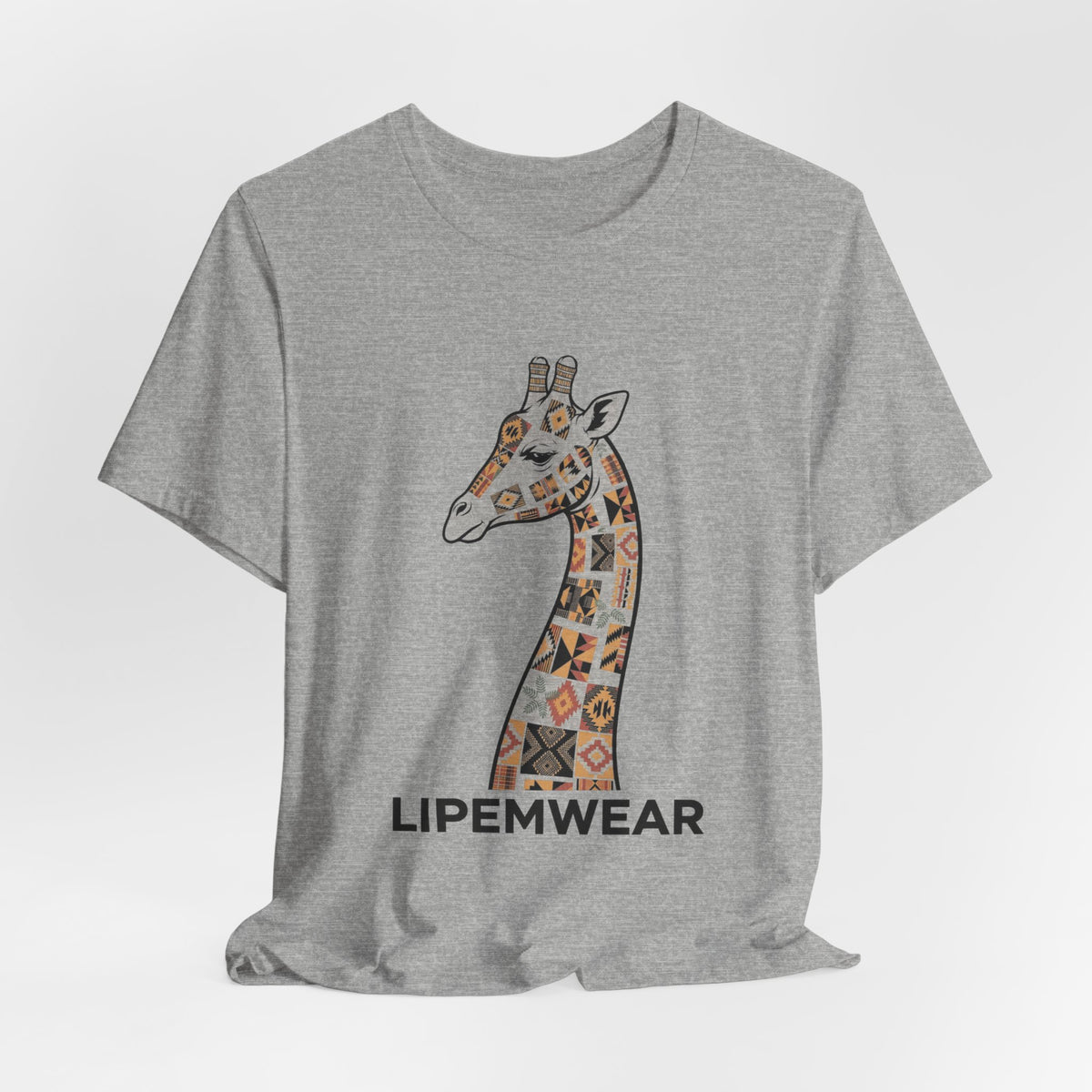 Lipemwear Kente Giraffe Tee