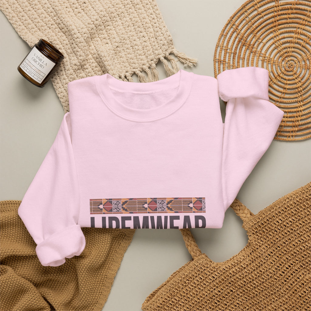 Lipemwear Kente Wordmark Sweatshirt