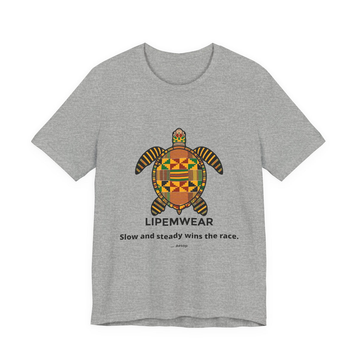 Lipemwear Kente Sea Turtle Tee