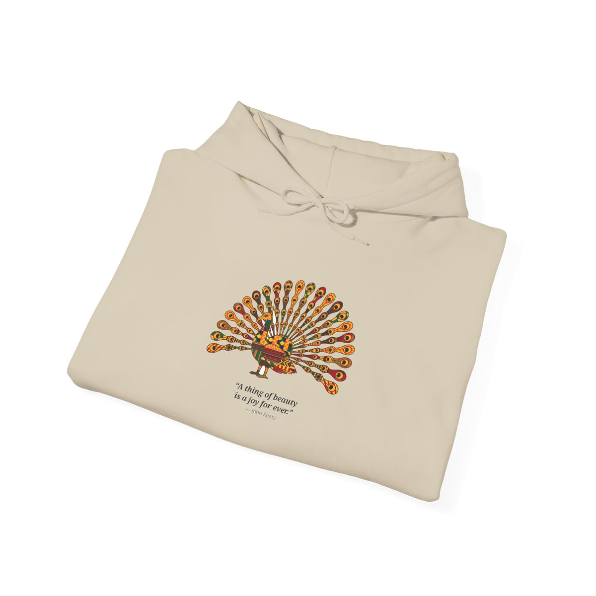Kente Peacock Hoodie