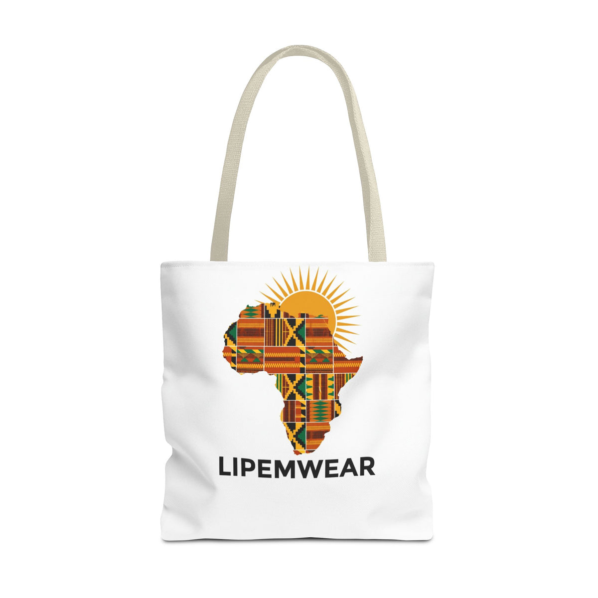 Lipemwear Kente Africa Tote Bag
