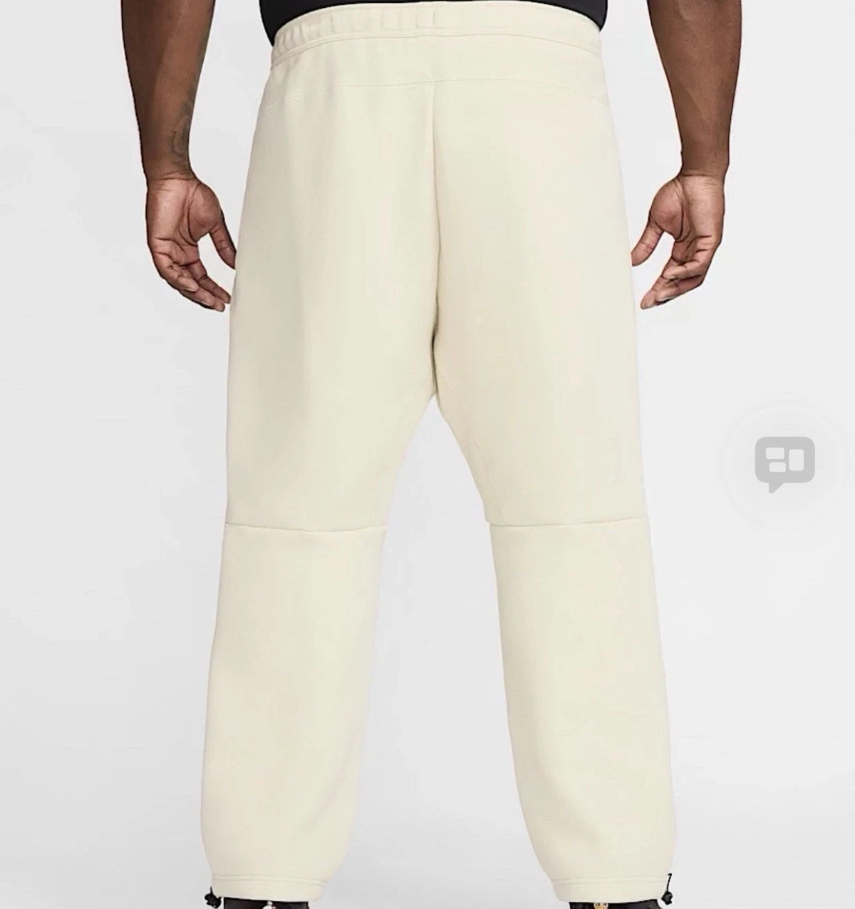 Nike Sportswear Tech Fleece Jogger Pants Khaki Tan Black S HJ6533-234