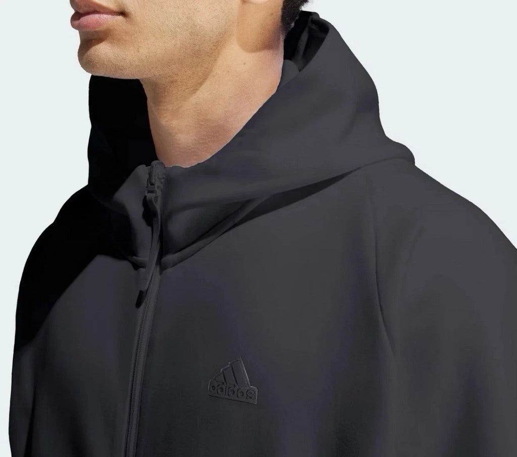 adidas Z.N.E. Hooded Sports Jacket Mens Black S IN5089