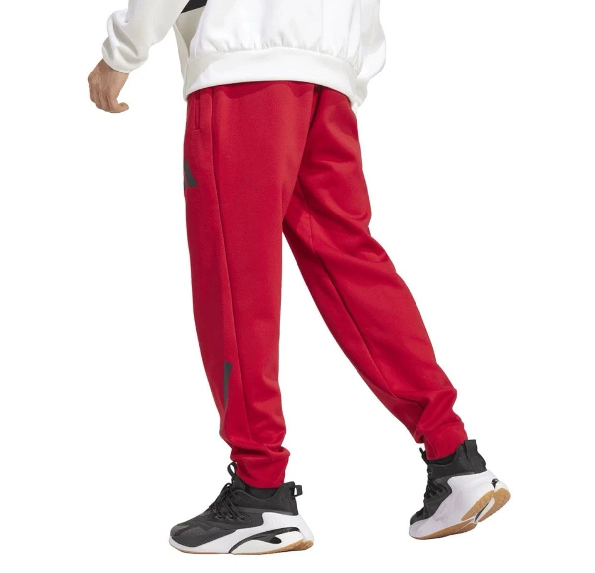 adidas Z.N.E. Tracksuit Bottoms Mens Red Casual Athletic 2XL JF6542