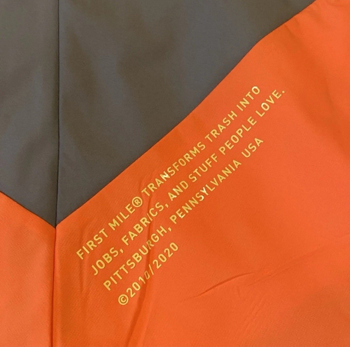 Puma x First Mile Train FM Xtreme Woven Jacket Grey Orange Black Size M NWT $100
