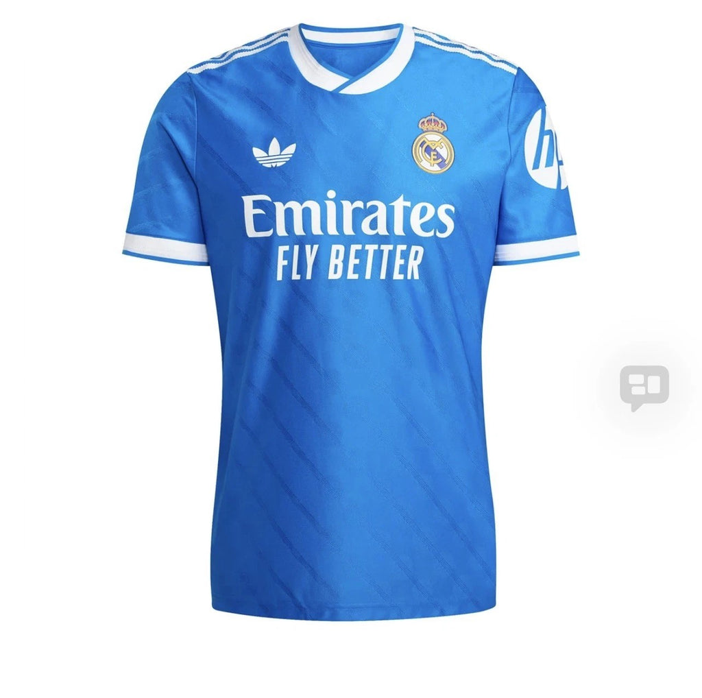 Adidas Real Madrid Third Jersey Men's Size 2XL Blue JV5845