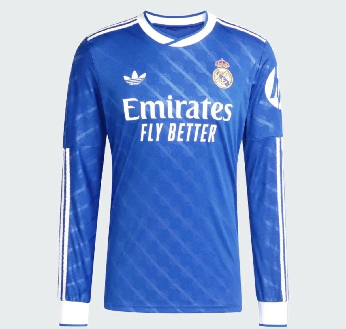 adidas Real Madrid 2025/26 Long Sleeve Third Soccer Jersey Mens JW4054
