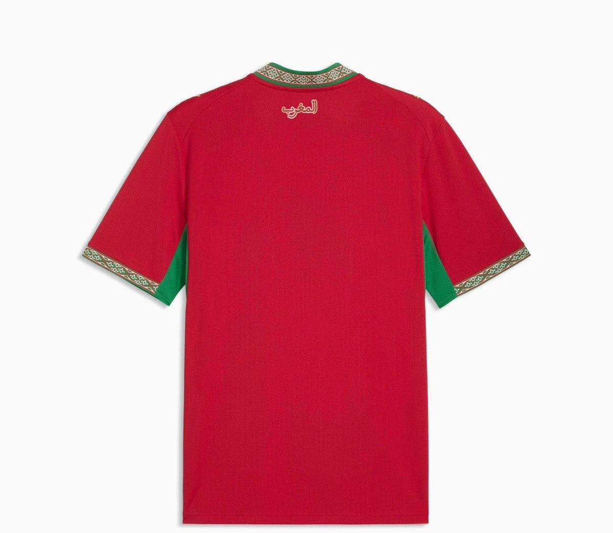 Men’s Puma Morocco Soccer Red Jersey World Cup Size Large