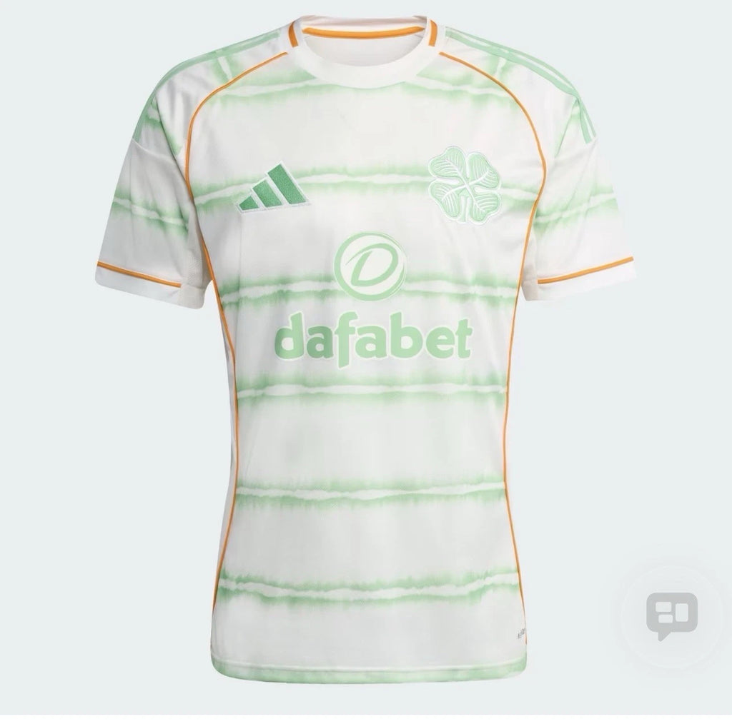 adidas Celtic FC 25/26 Third Soccer Jersey Mens White XL JI7259