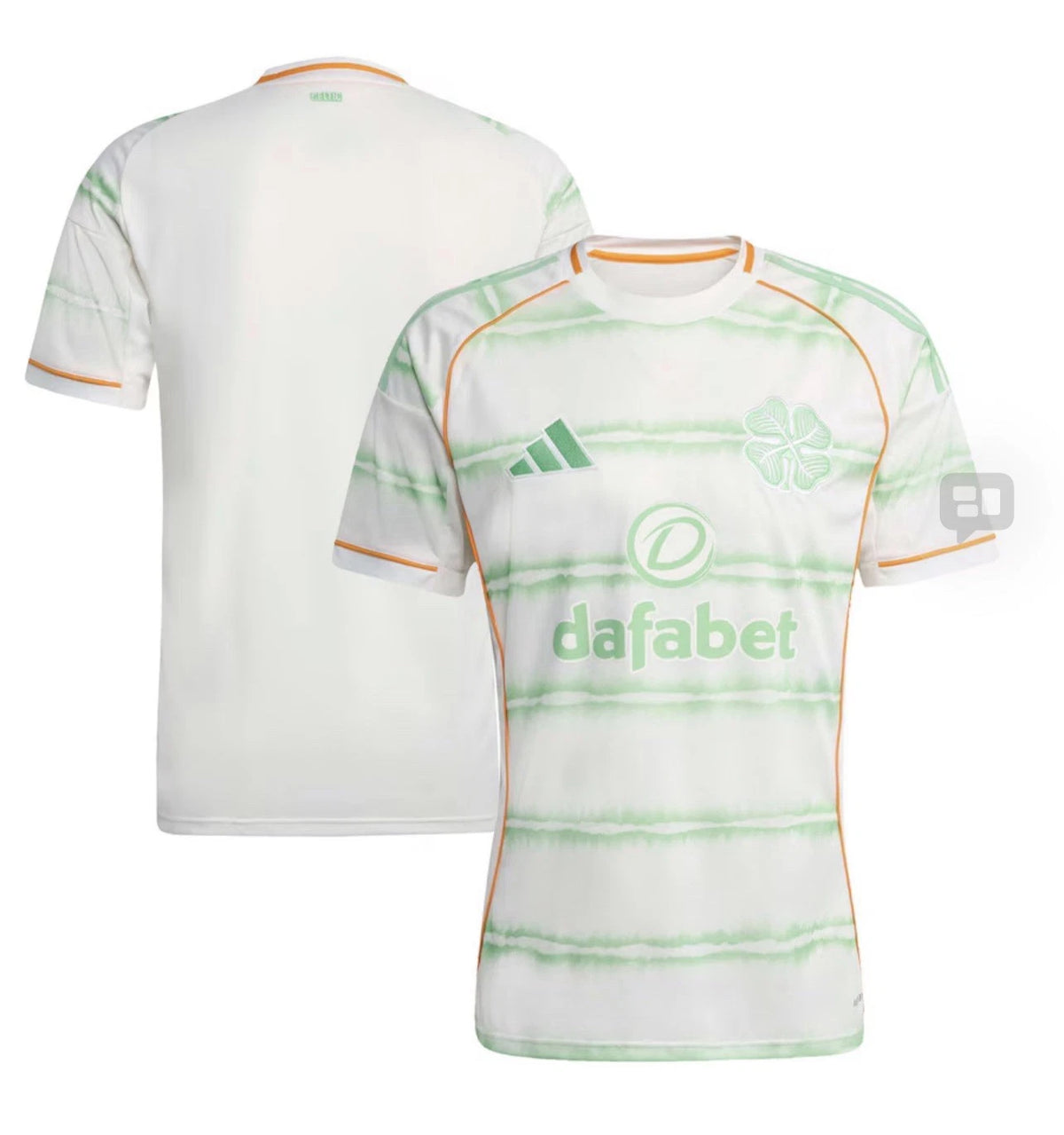 adidas Celtic FC 25/26 Third Soccer Jersey Mens White XL JI7259