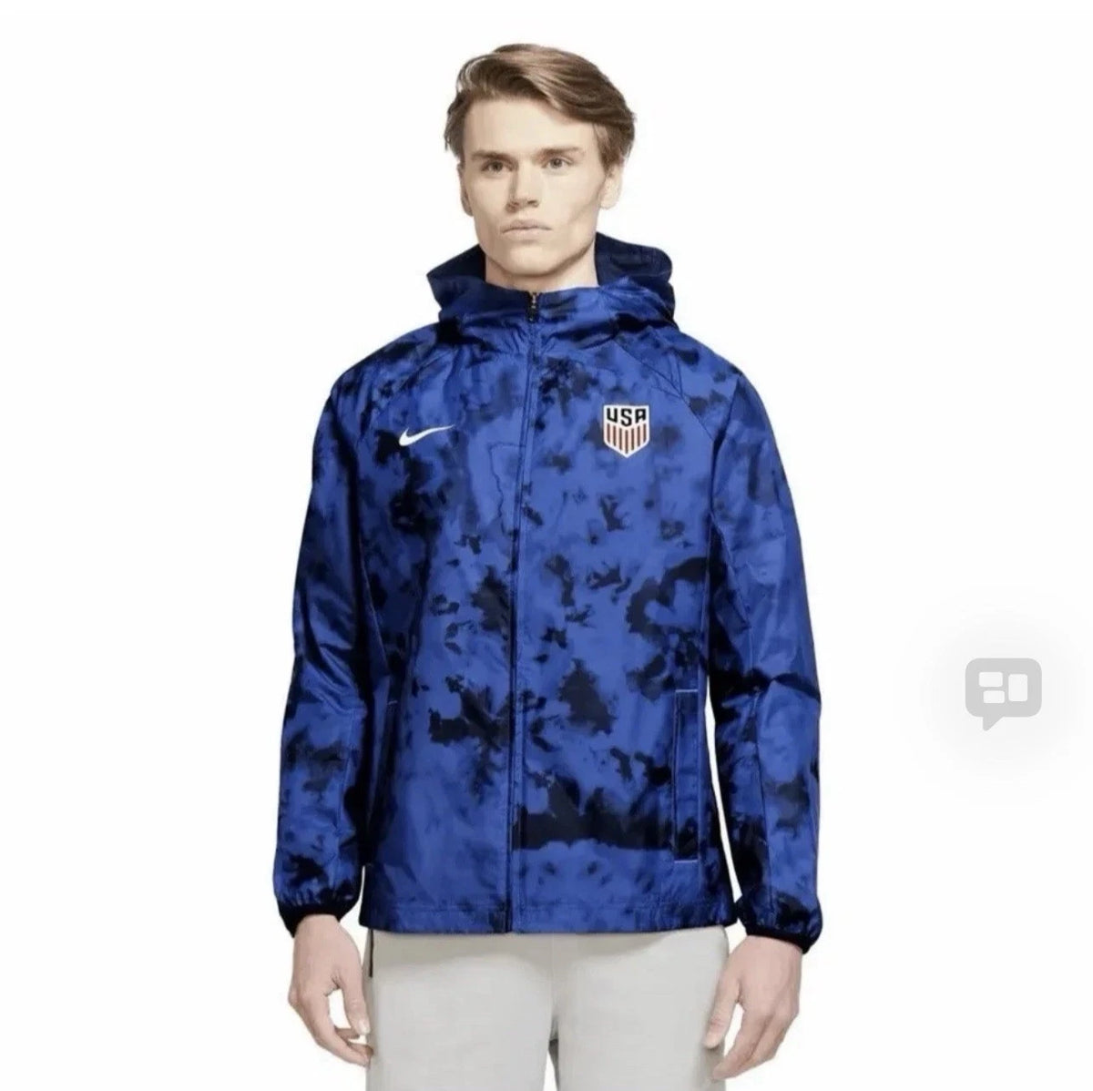 Nike USA Men Blue National Soccer Team Size Small