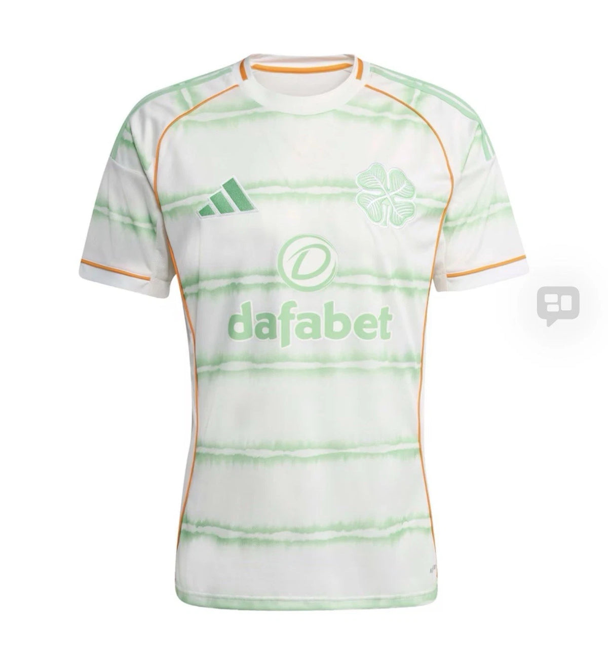 adidas Celtic FC 25/26 Third Soccer Jersey Mens White M JI7259