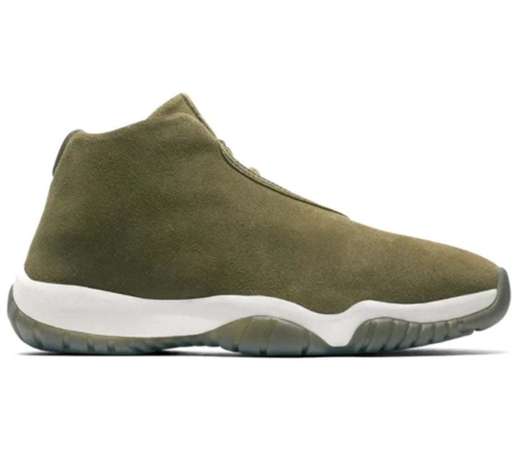Nike Air Jordan Future Green Olive Canvas Sneakers Womens Size 8