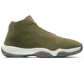 Nike Air Jordan Future Green Olive Canvas Sneakers Womens Size 8