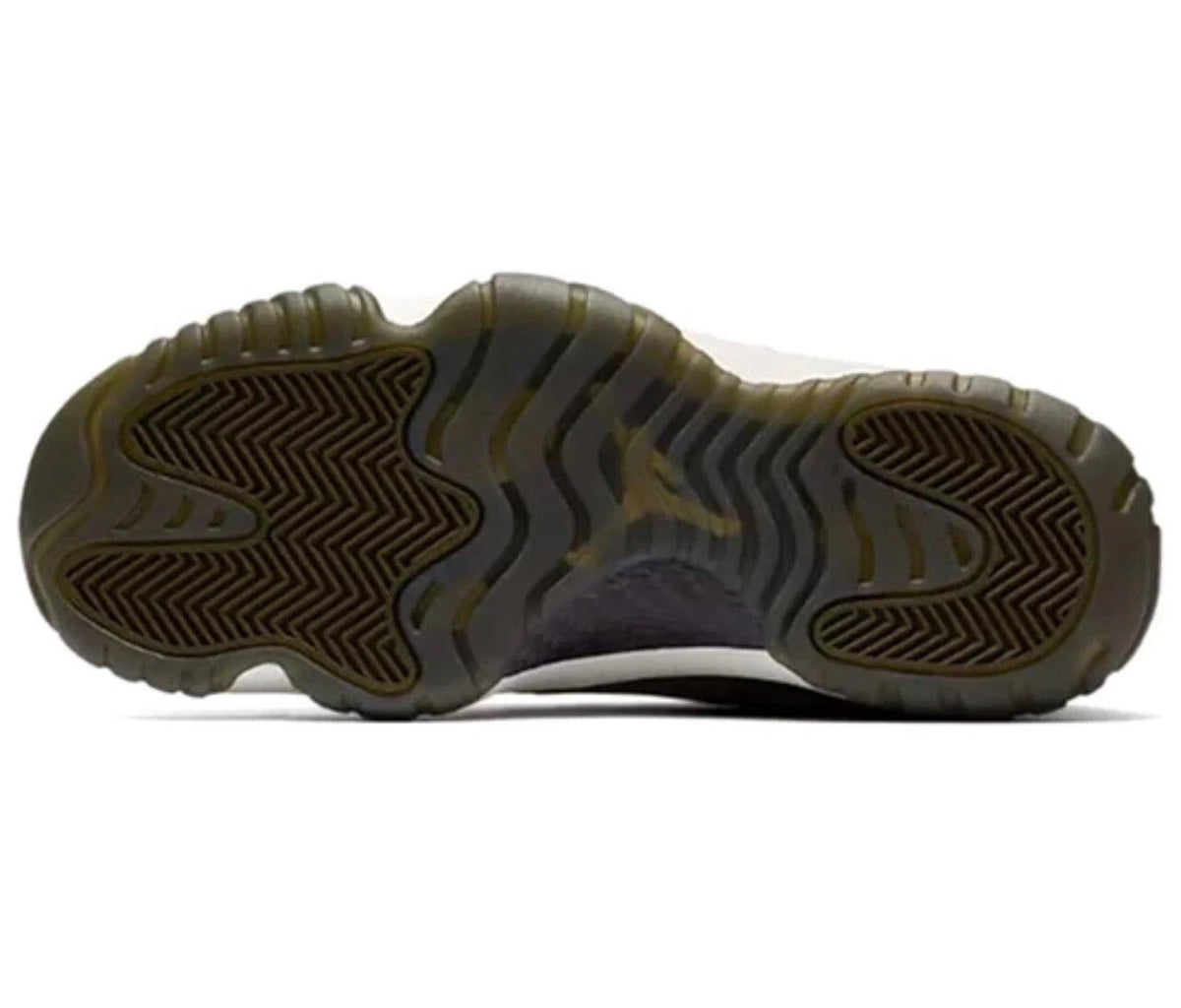 Nike Air Jordan Future Green Olive Canvas Sneakers Womens Size 8