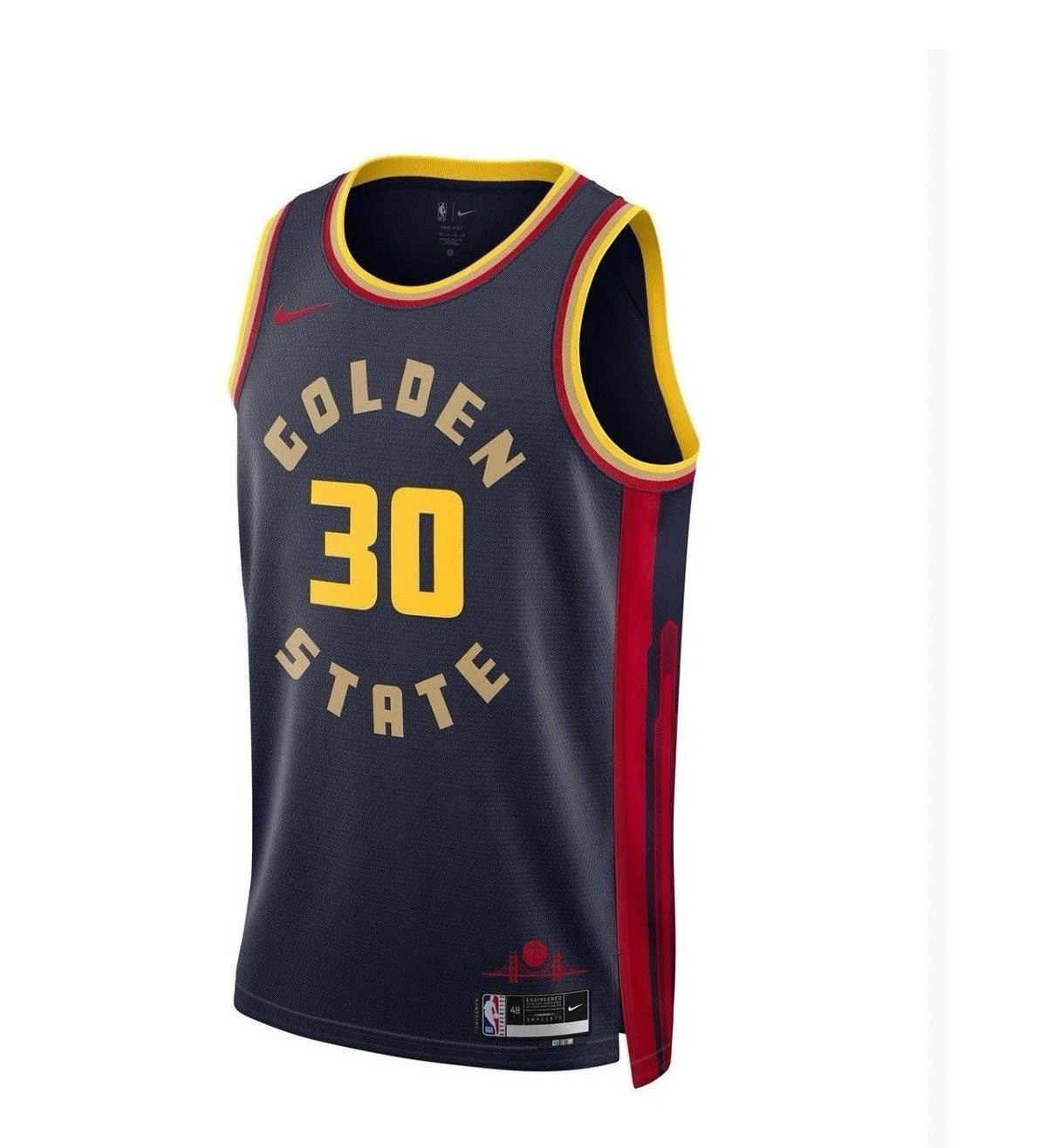 The Nike NBA 2024/25 City Edition Swingman Jersey for Stephen Curry Size XL