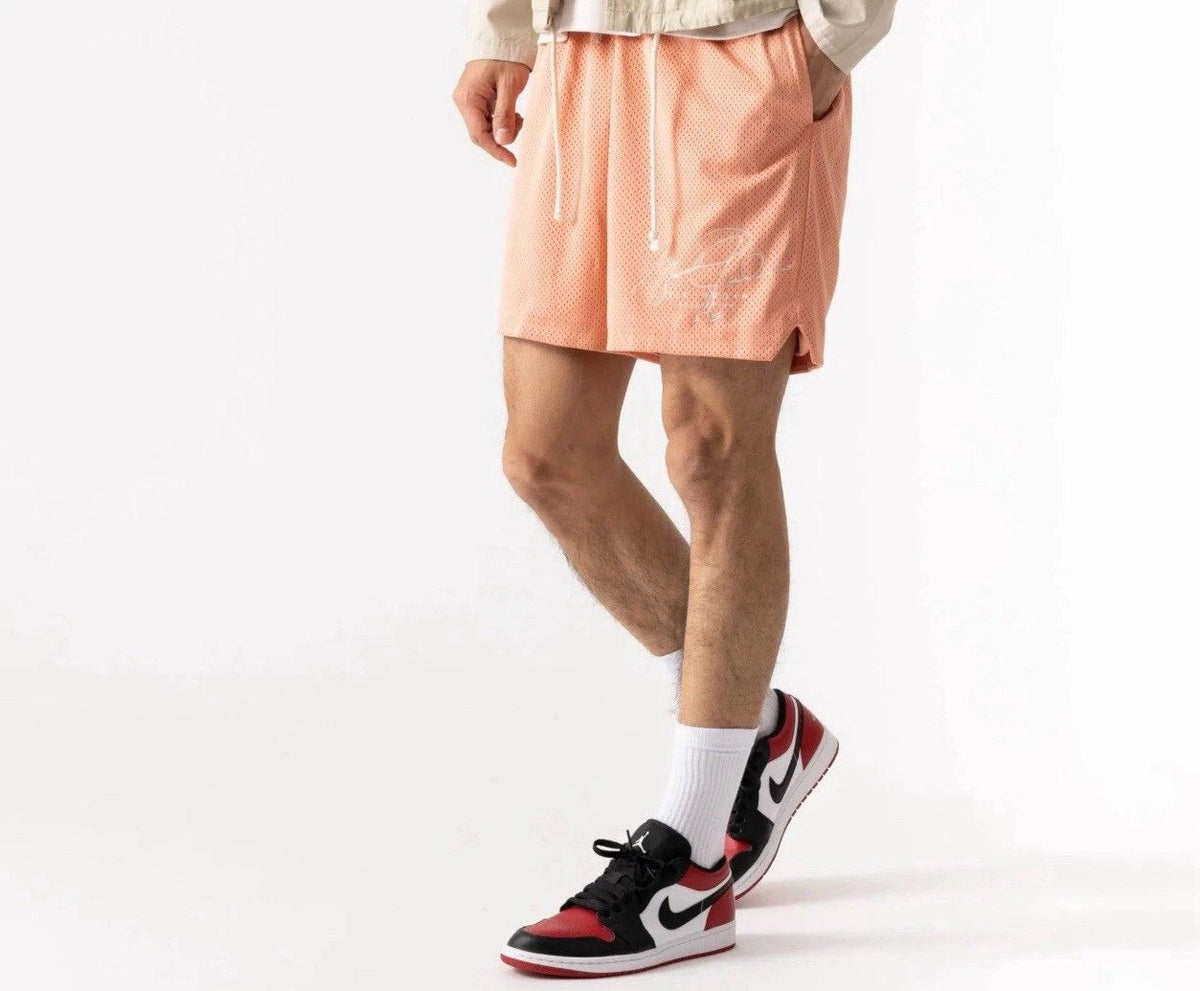 Jordan Essentials Mesh Shorts Light Madder Root DH9048 824 Size L