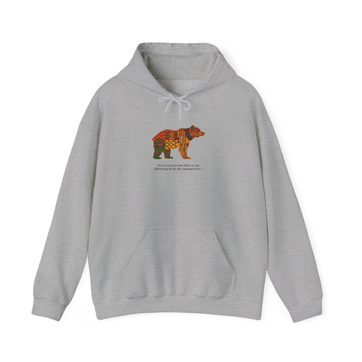Kente Bear Hoodie