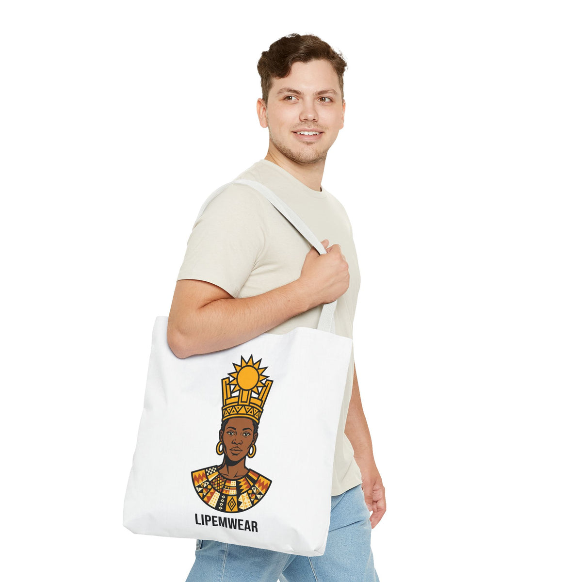 Lipemwear Sun Crown Queen Tote Bag