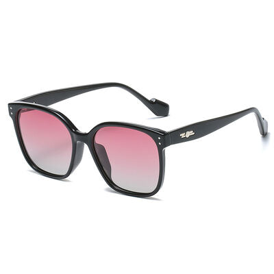 Oversized Gradient Lens Sunglasses side