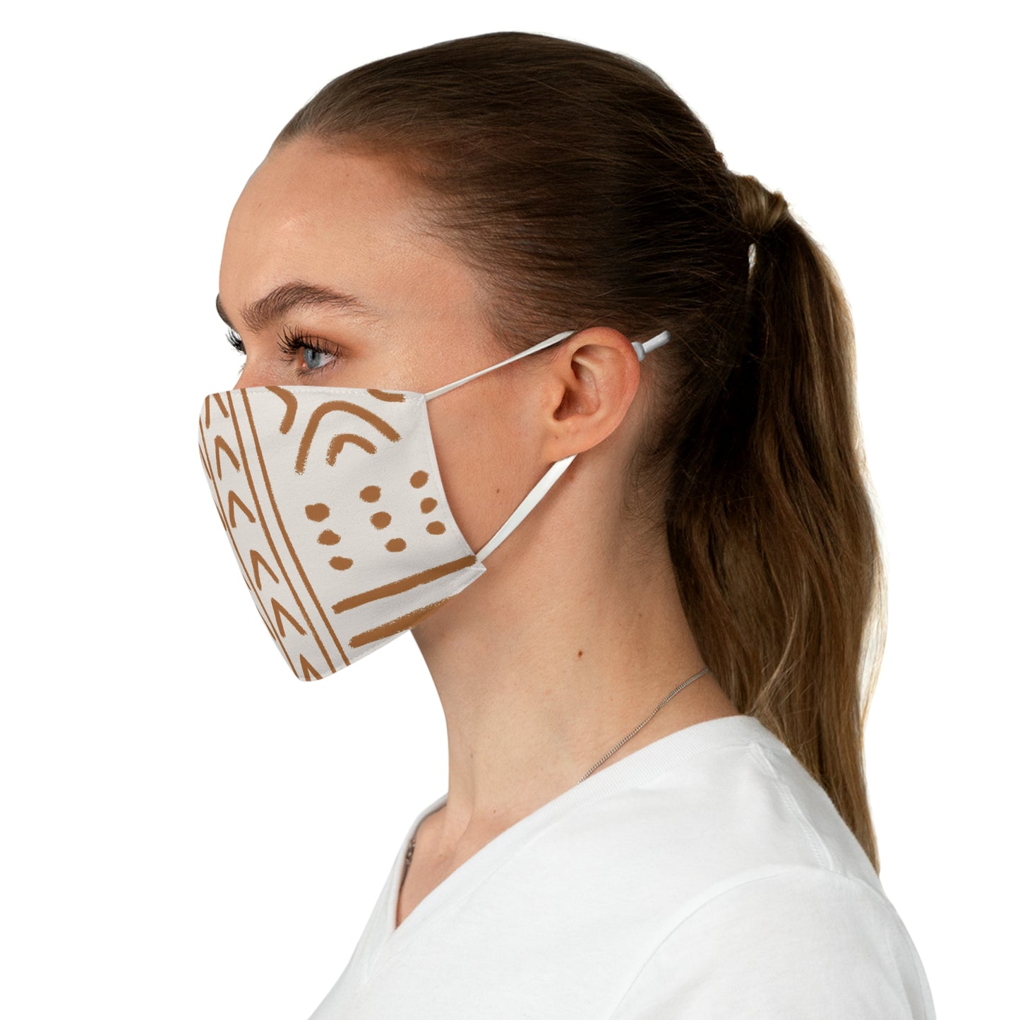 Tribal Print Pattern Fabric Face Mask