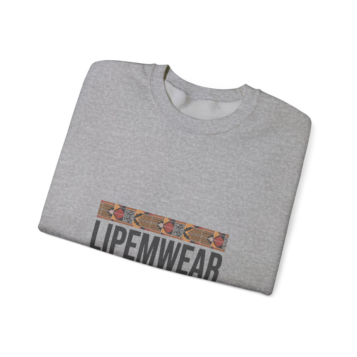 Lipemwear Kente Wordmark Sweatshirt