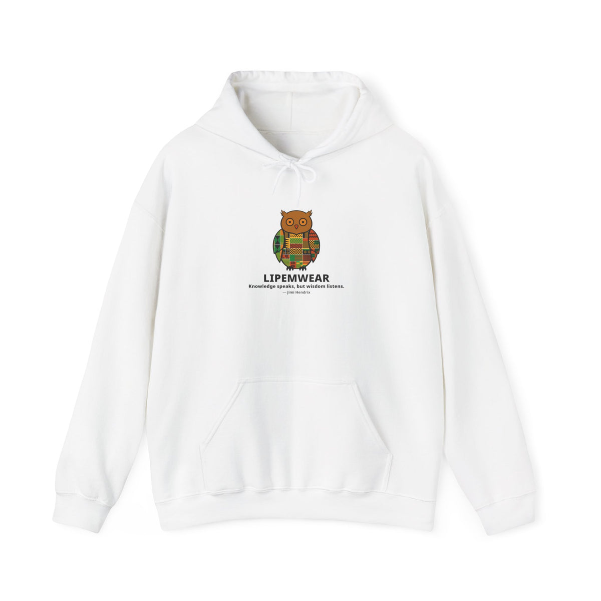 Lipemwear Kente Owl Hoodie