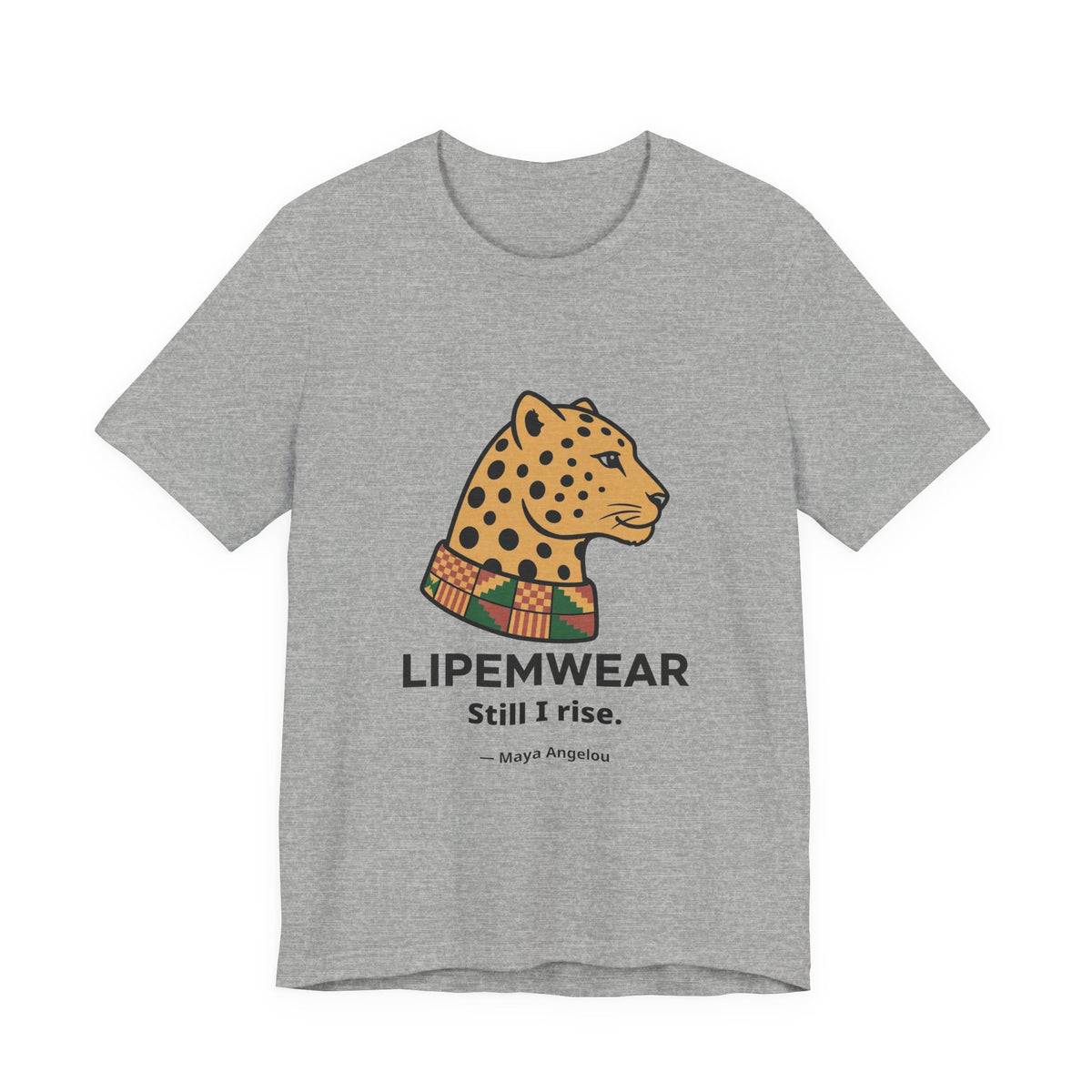 Lipemwear Kente Cheetah Tee