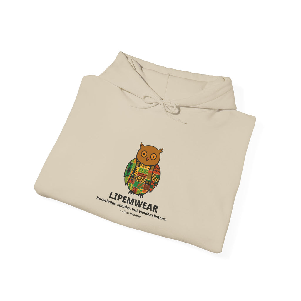 Lipemwear Kente Owl Hoodie