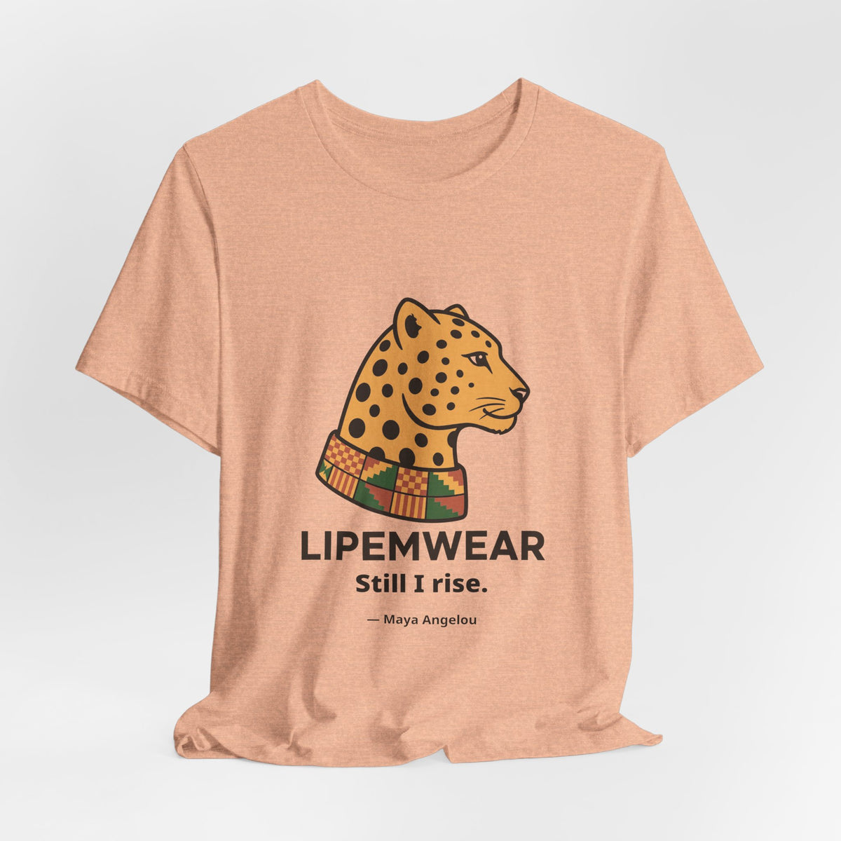 Lipemwear Kente Cheetah Tee