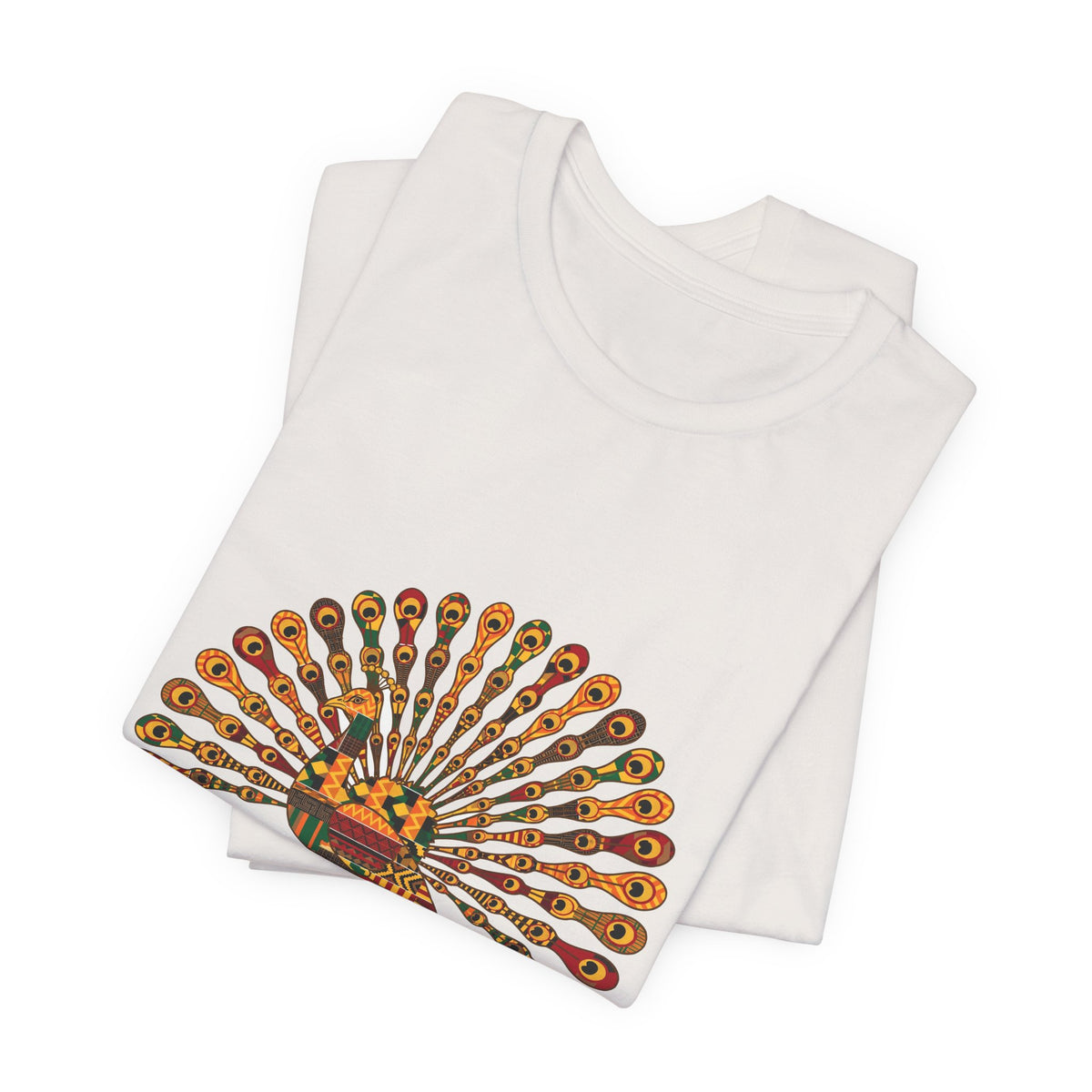 Kente Peacock Tee
