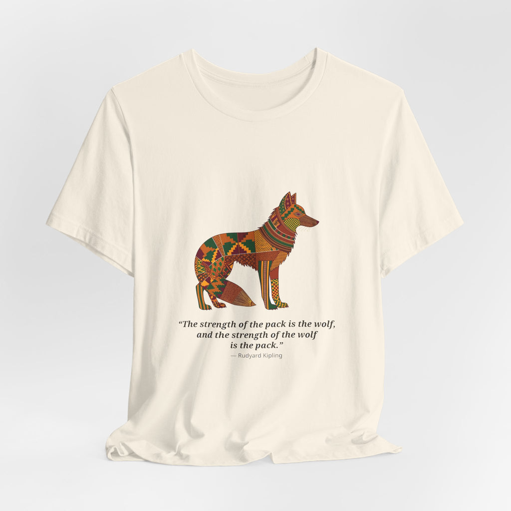 Lipemwear Kente Wolf Tee