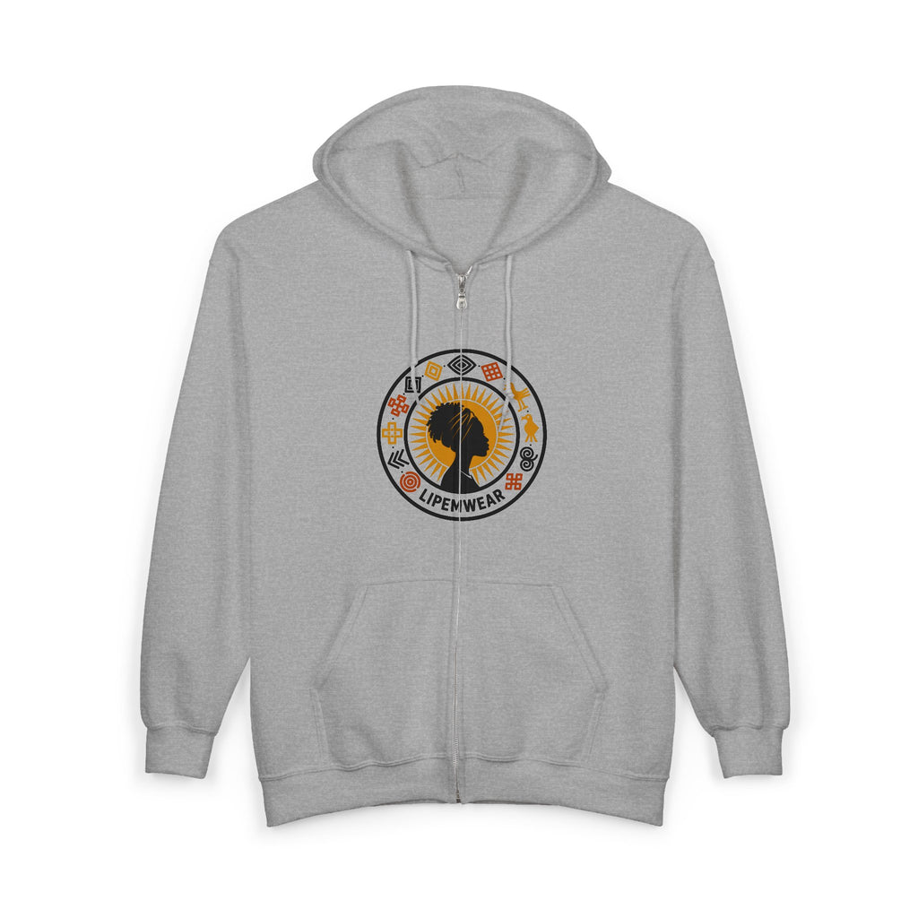 Lipemwear Heritage Emblem Zip Hoodie