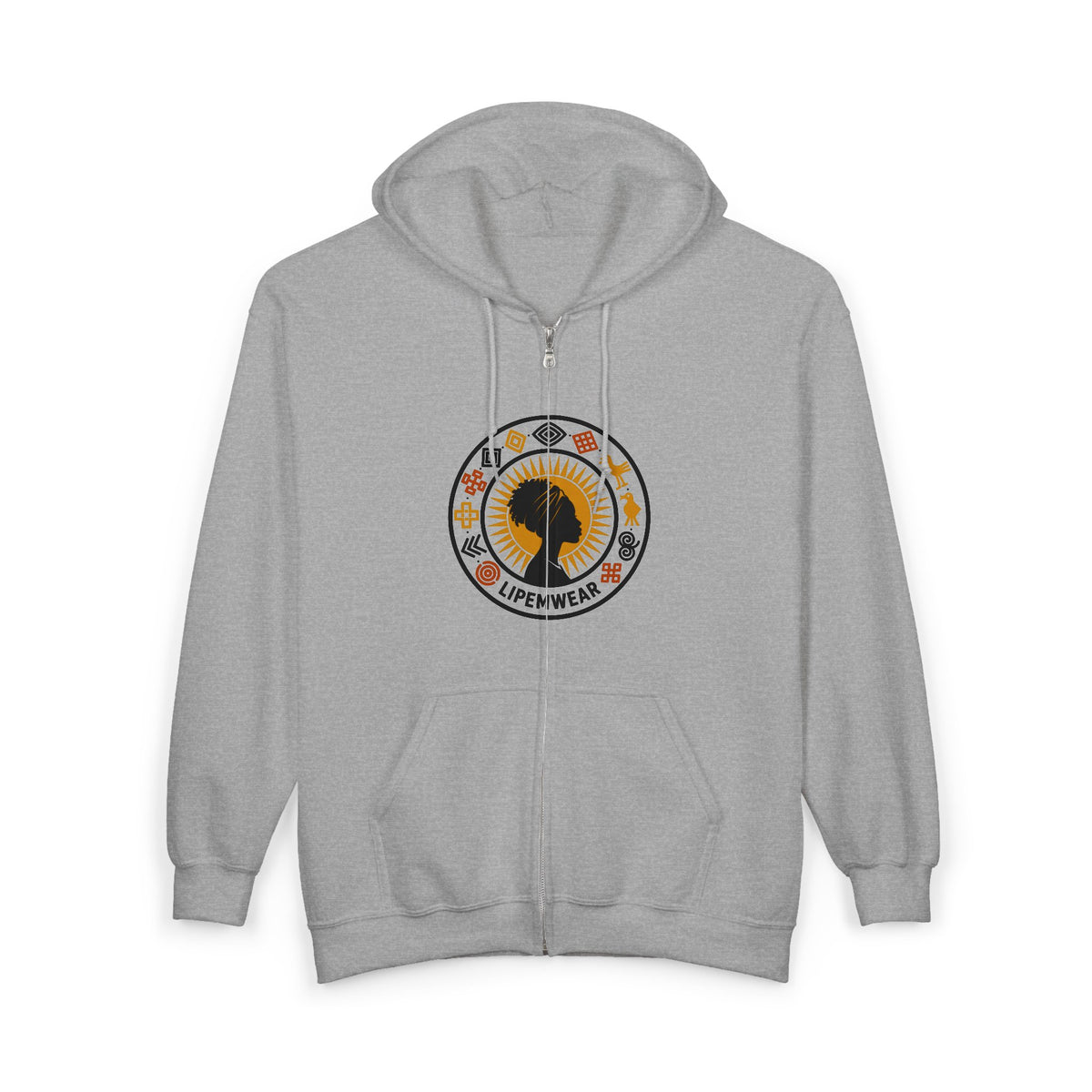 Lipemwear Heritage Emblem Zip Hoodie