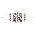 African Print Pattern Fabric Face Mask
