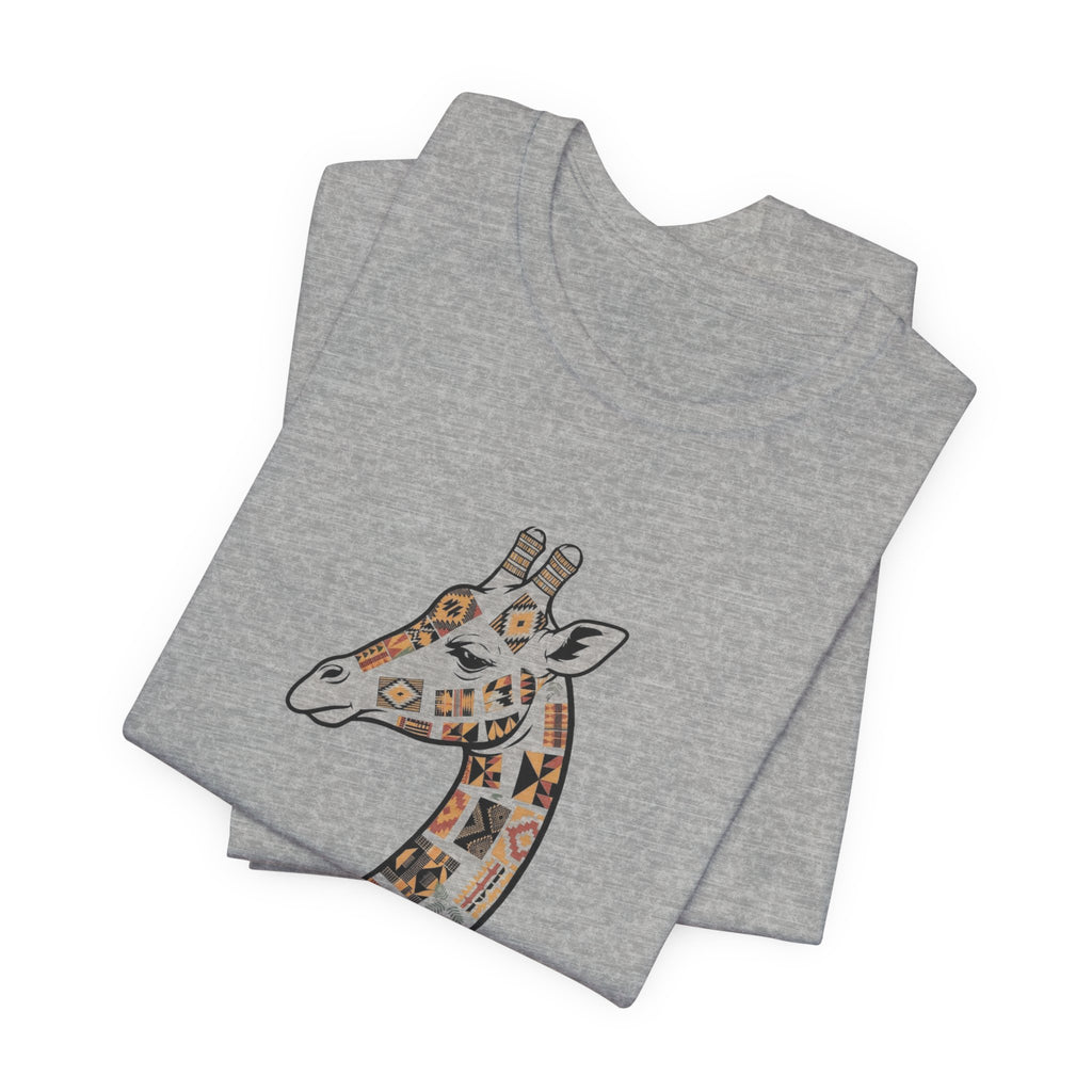 Lipemwear Kente Giraffe Tee