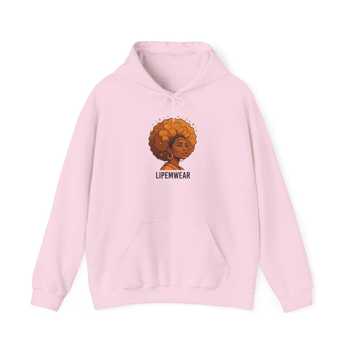 Lipemwear Golden Afro Hoodie