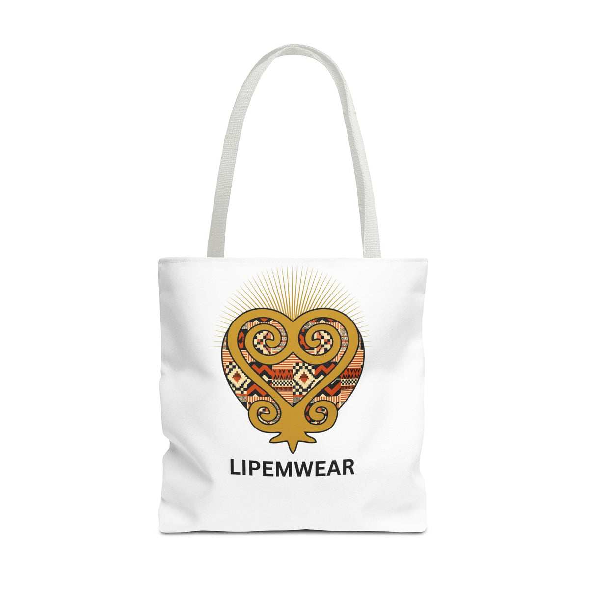 Lipemwear Sankofa Heart Tote Bag