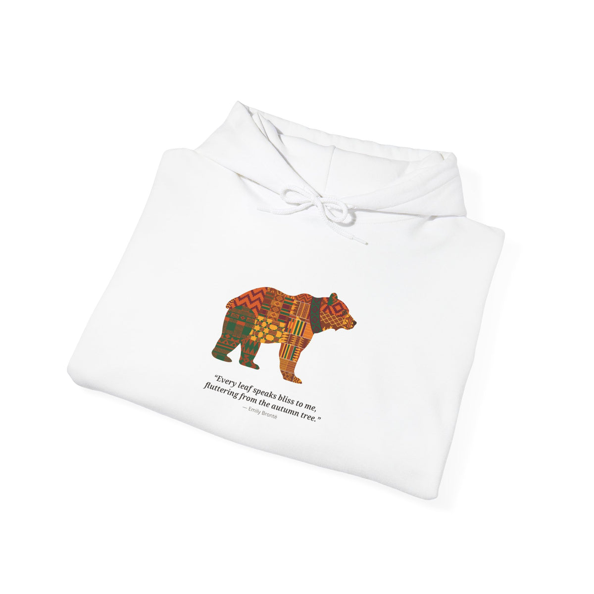 Kente Bear Hoodie