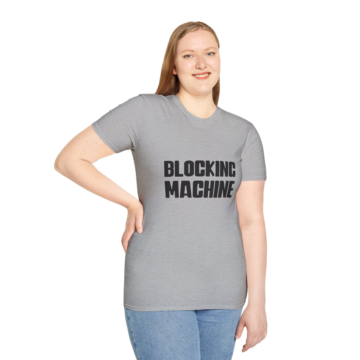 Blocking Machine Unisex T-Shirt