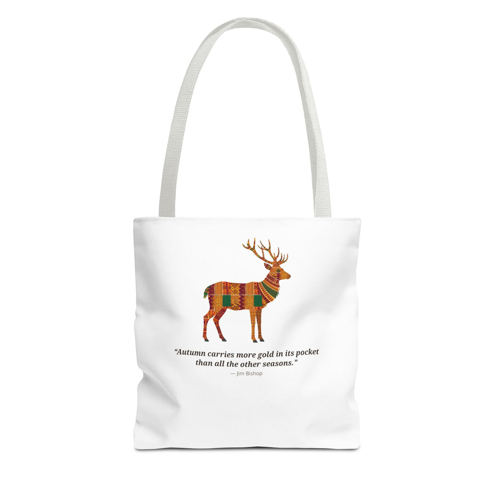 Kente Stag Tote Bag