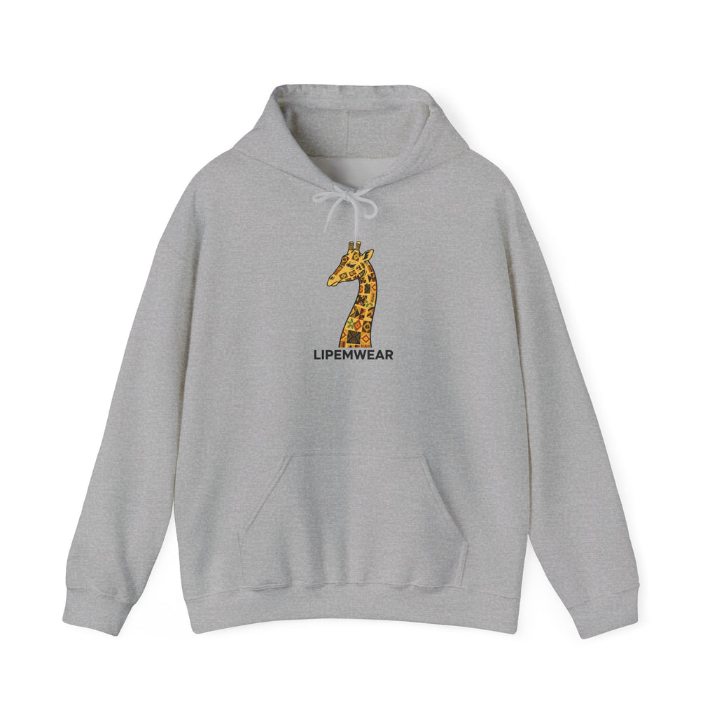 Lipemwear Kente Giraffe Hoodie