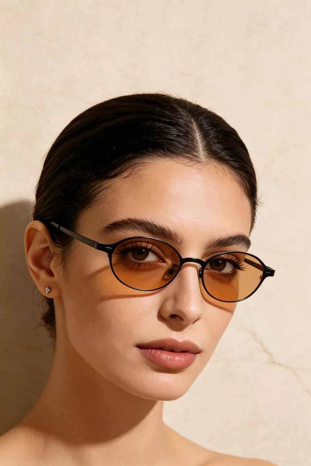 Vintage Oval Sunglasses detail