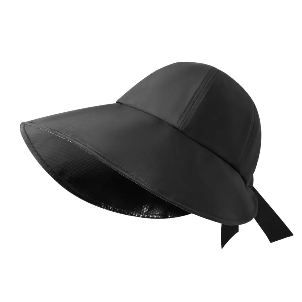 Wide Brim Sun Hat with Bowknot detail