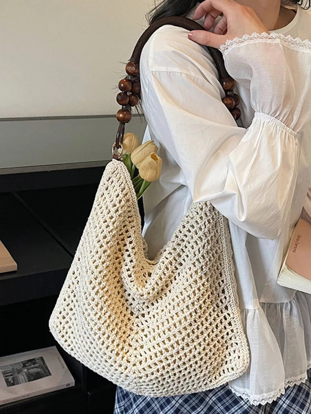 Knitted Shoulder Bag lifestyle