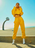 Lipemwear ribbed lounge set styled for boutique everyday wear